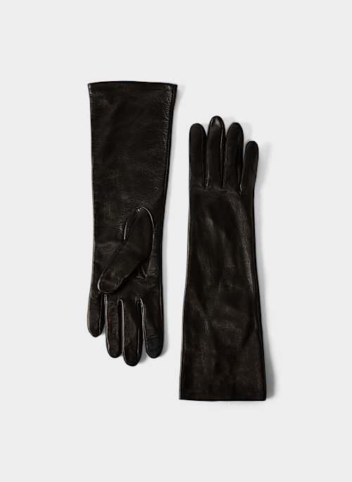 leather long gloves Product Image