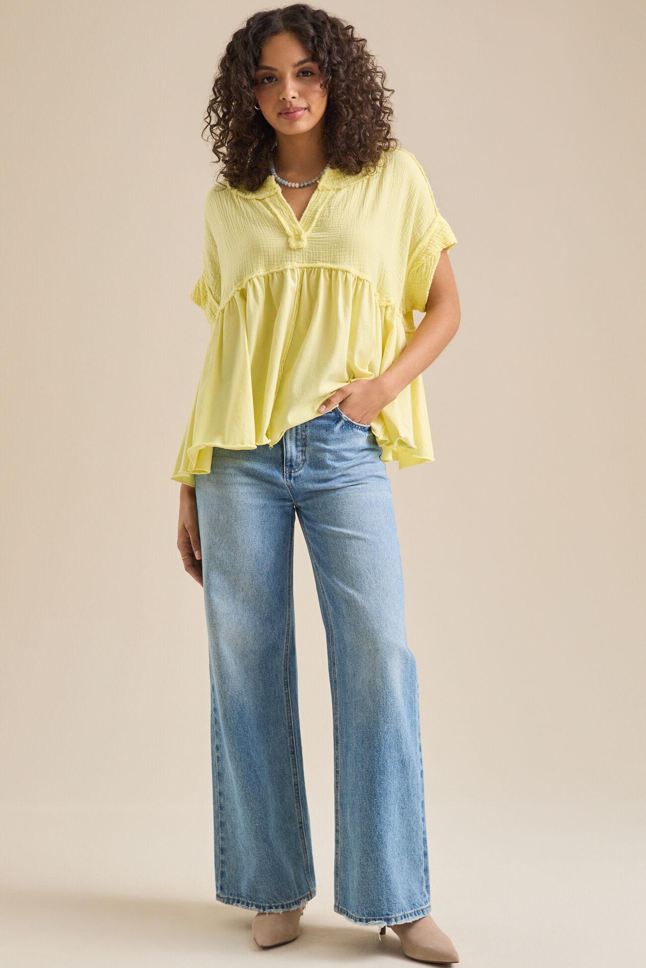 Briella Babydoll Top Product Image