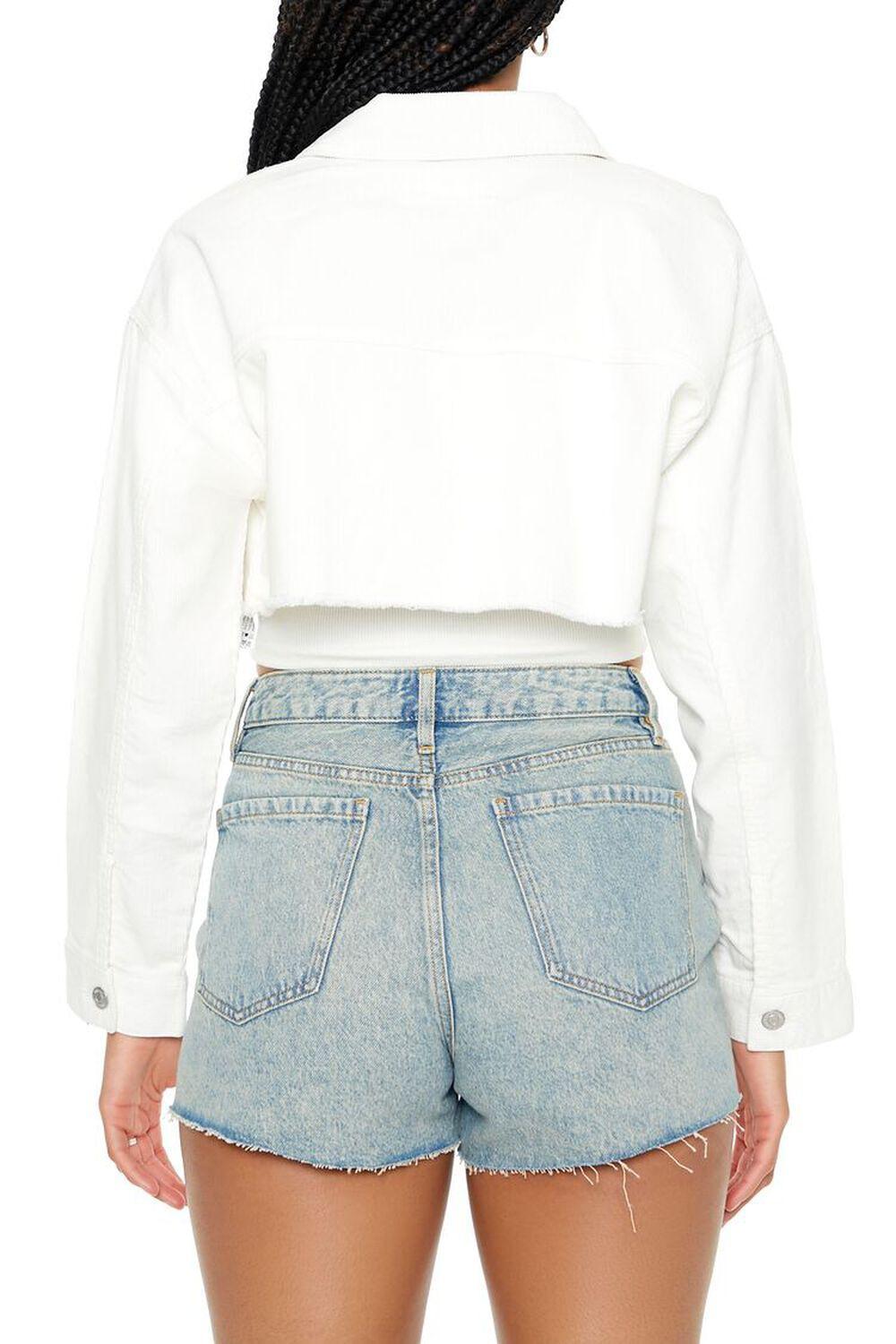 Cropped Corduroy Trucker Jacket | Forever 21 Product Image