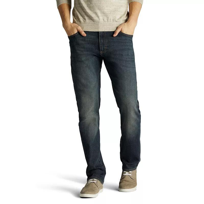 Big & Tall Men's Lee® Extreme Motion Straight Fit Jeans, Size: 52X30, Maverick Product Image