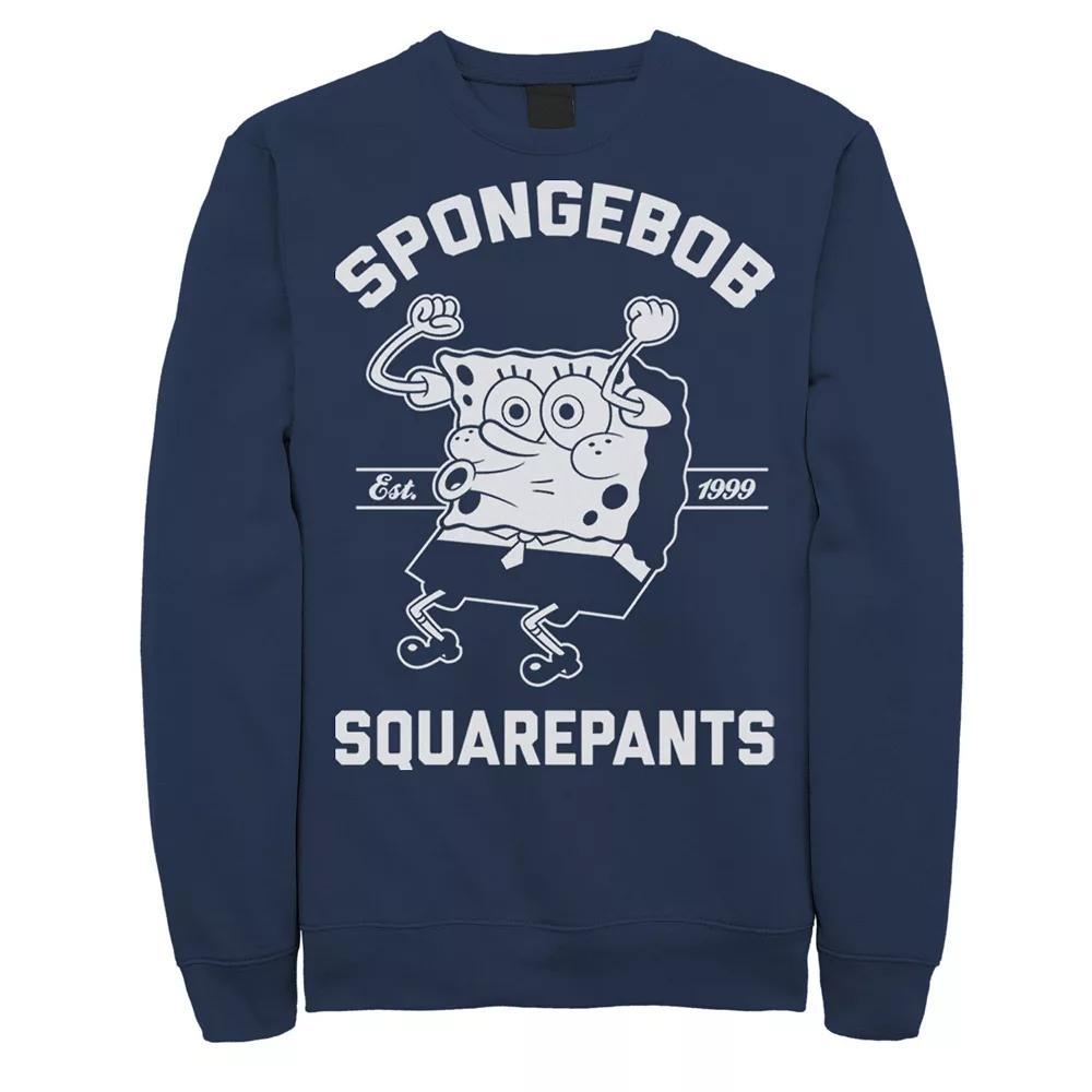 Men's Nickelodeon SpongeBob SquarePants Excited Established 99 Sweatshirt,  Product Image