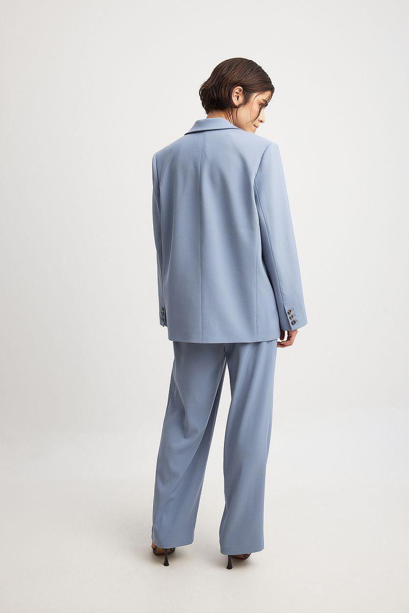 Oversized Double Breasted Blazer Product Image