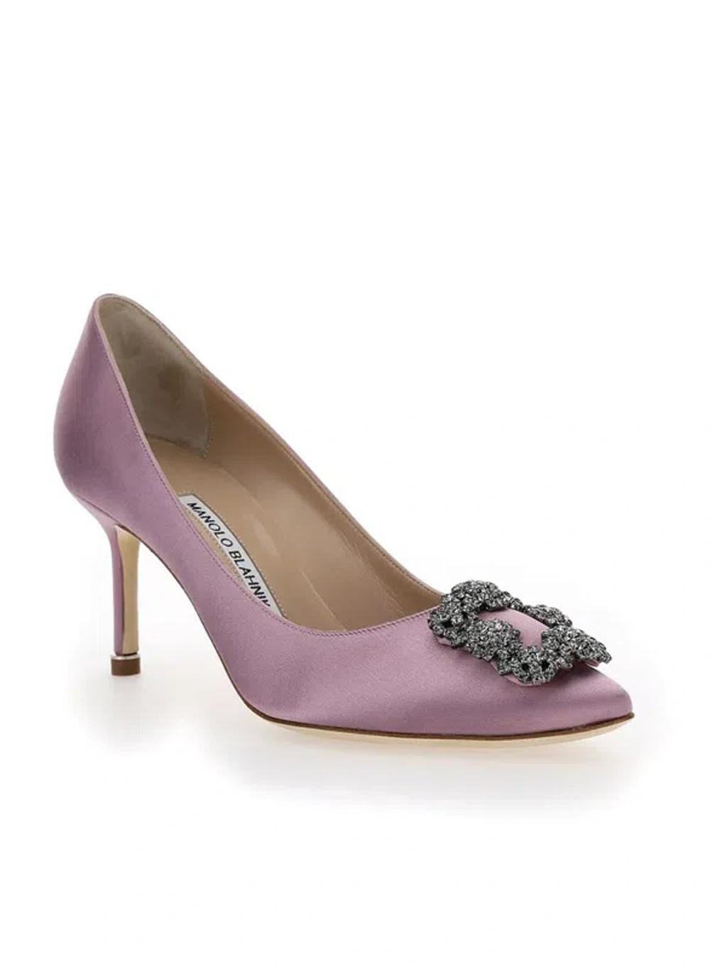 MANOLO BLAHNIK Hangisi Pumps In Multicolor Product Image