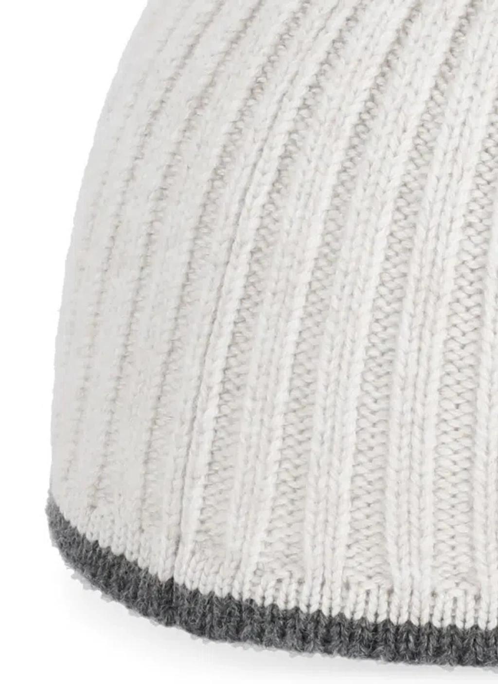 BRUNELLO CUCINELLI Hats Ivory In Beige Product Image