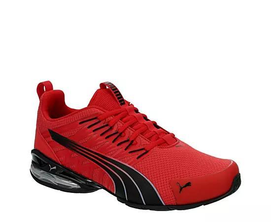 Mens PUMA Voltaic EVO Running Shoe Stormy Slate / For All Time Red Product Image