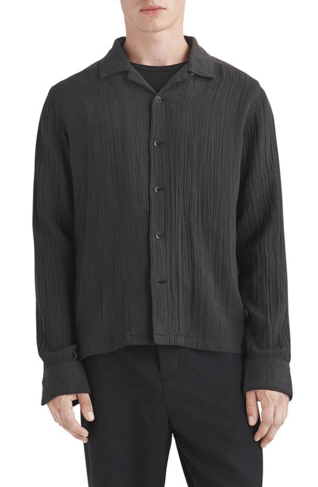 Mens Avery Cotton Relaxed-Fit Shirt Product Image