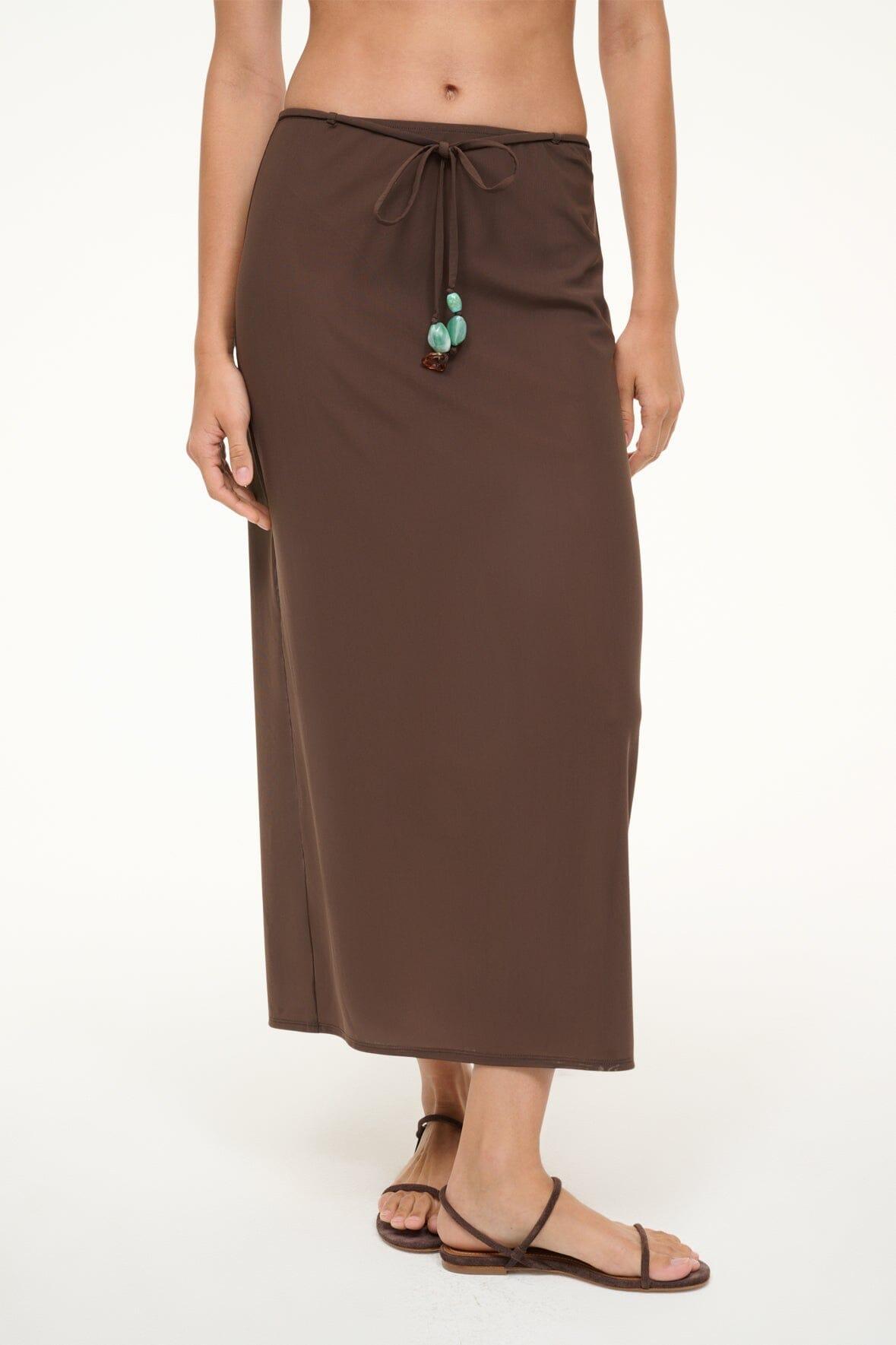MILENA SKIRT | DARK CHOCOLATE Product Image