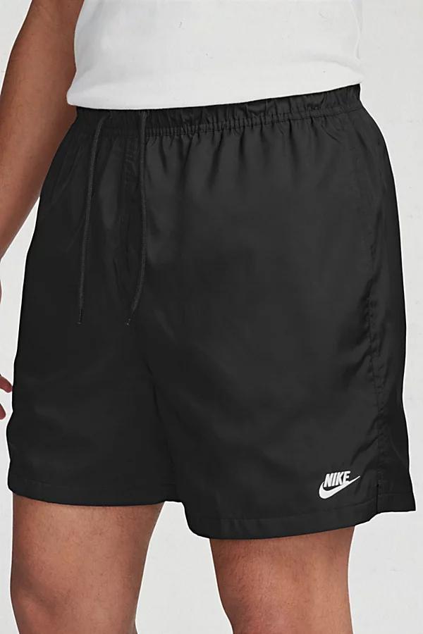 Nike Mens Nike Club Flow Shorts - Mens Black/White Product Image