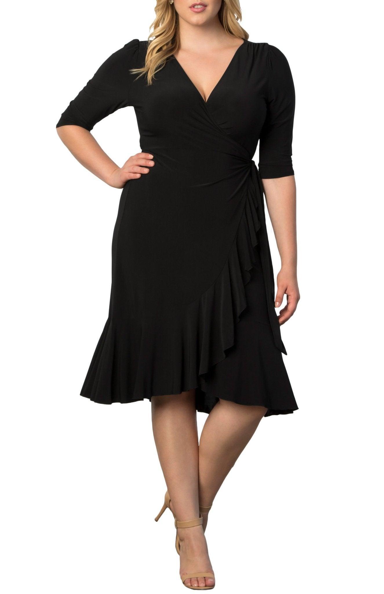 Whimsy Wrap Dress - Plus Product Image