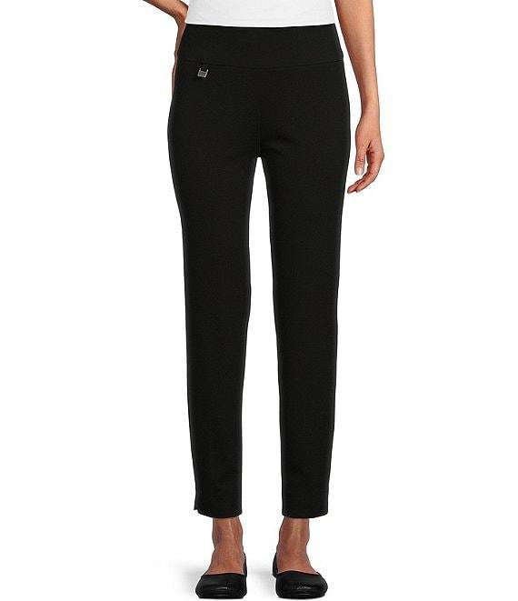 Slimsation® by Multiples Relaxed Tapered Leg Tummy Control Pull-On Ankle Pants Product Image