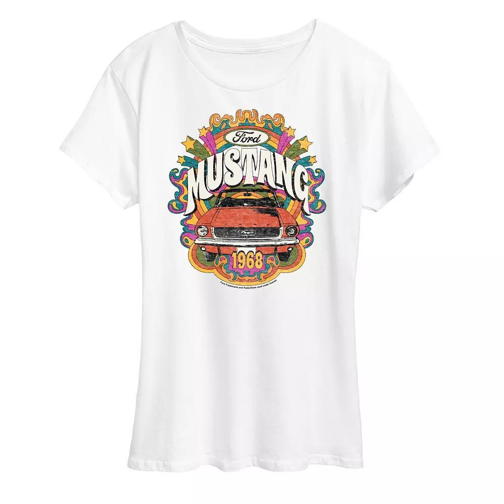 Women's Ford 1968 Ford Mustang Graphic Tee,  Product Image