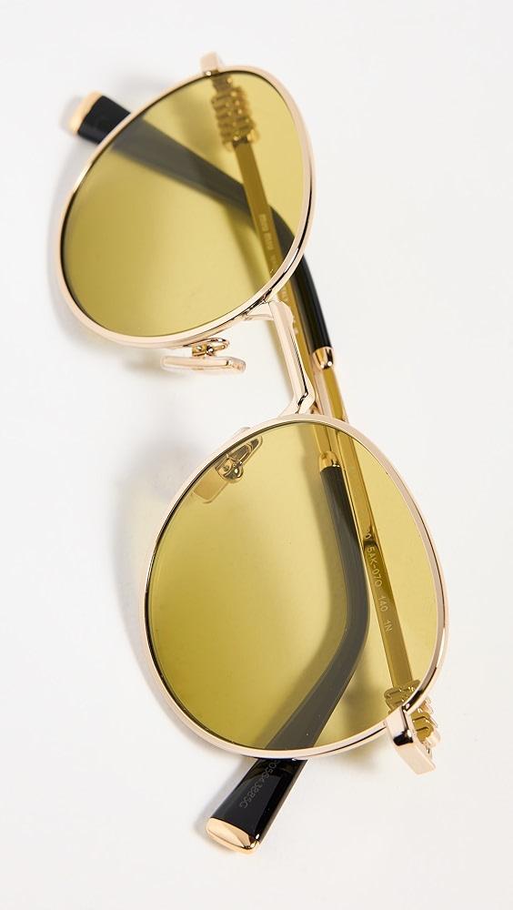 Miu Miu MU 55ZS Round Sunglasses | Shopbop Product Image