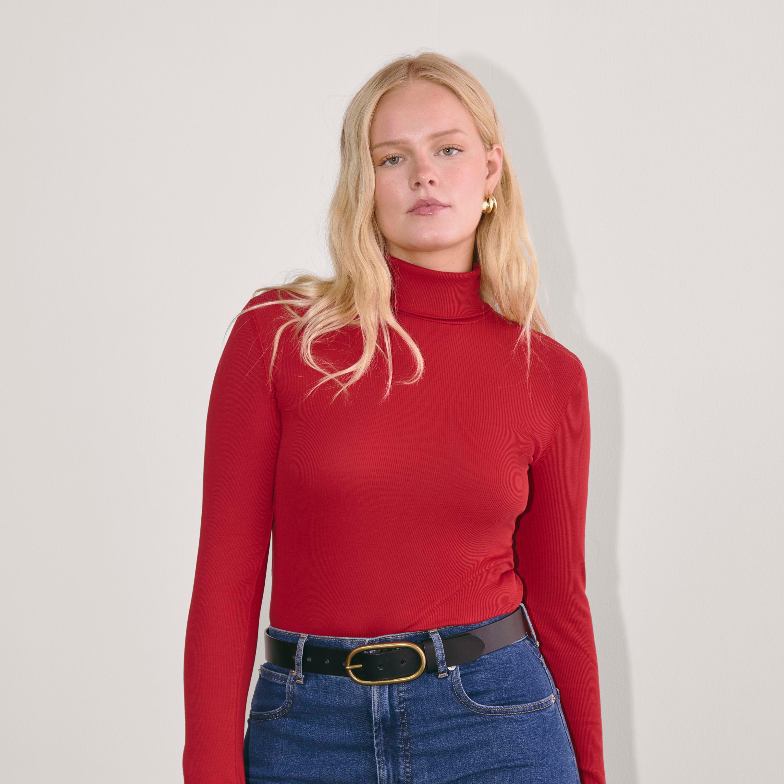 The Luxe Rib Turtleneck Product Image