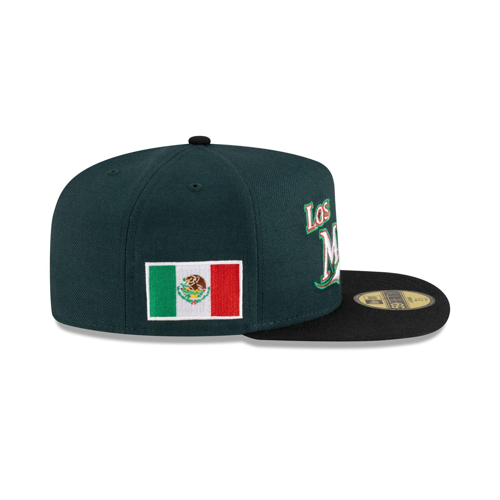Just Caps Cinco de Mayo Miami Marlins 59FIFTY A-Frame Fitted Hat Male Product Image
