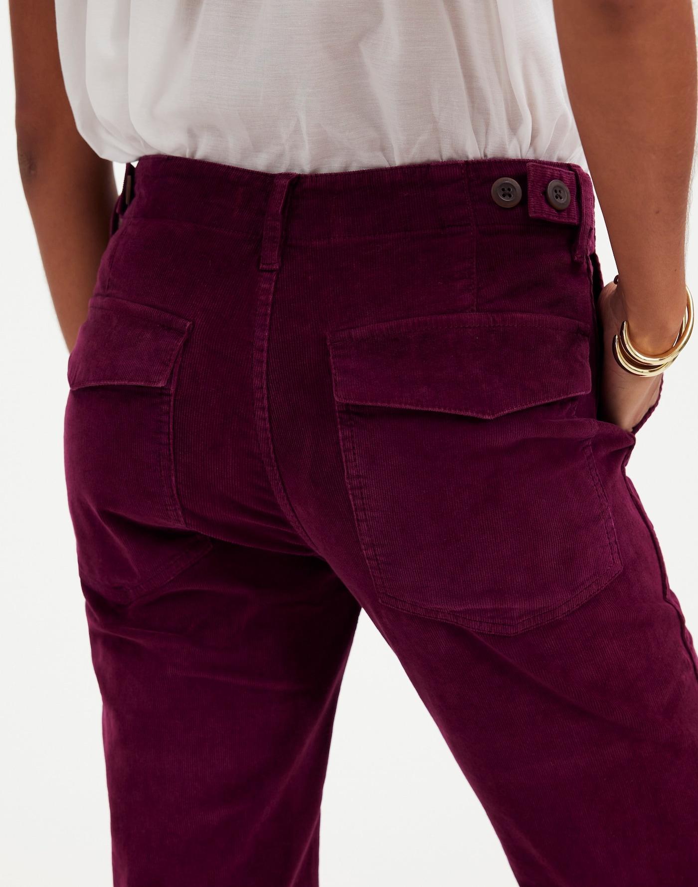 The Slim Straight Utility Pant in Garment Dye Corduroy Product Image