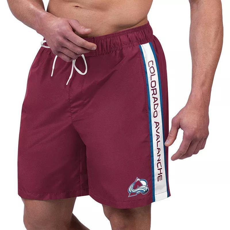 Mens G-III Sports by Carl Banks Carolina Hurricanes Streamline Volley Swim Trunks Product Image