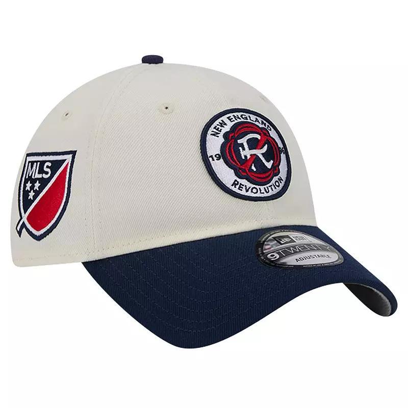 Mens New Era White New England Revolution 2024 Kick Off Collection 9TWENTY Adjustable Hat Product Image