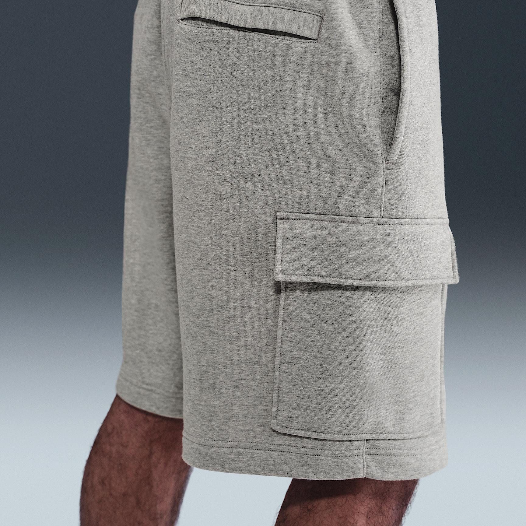 Nike Mens Club Fleece Cargo Shorts | FN3525-063 Product Image