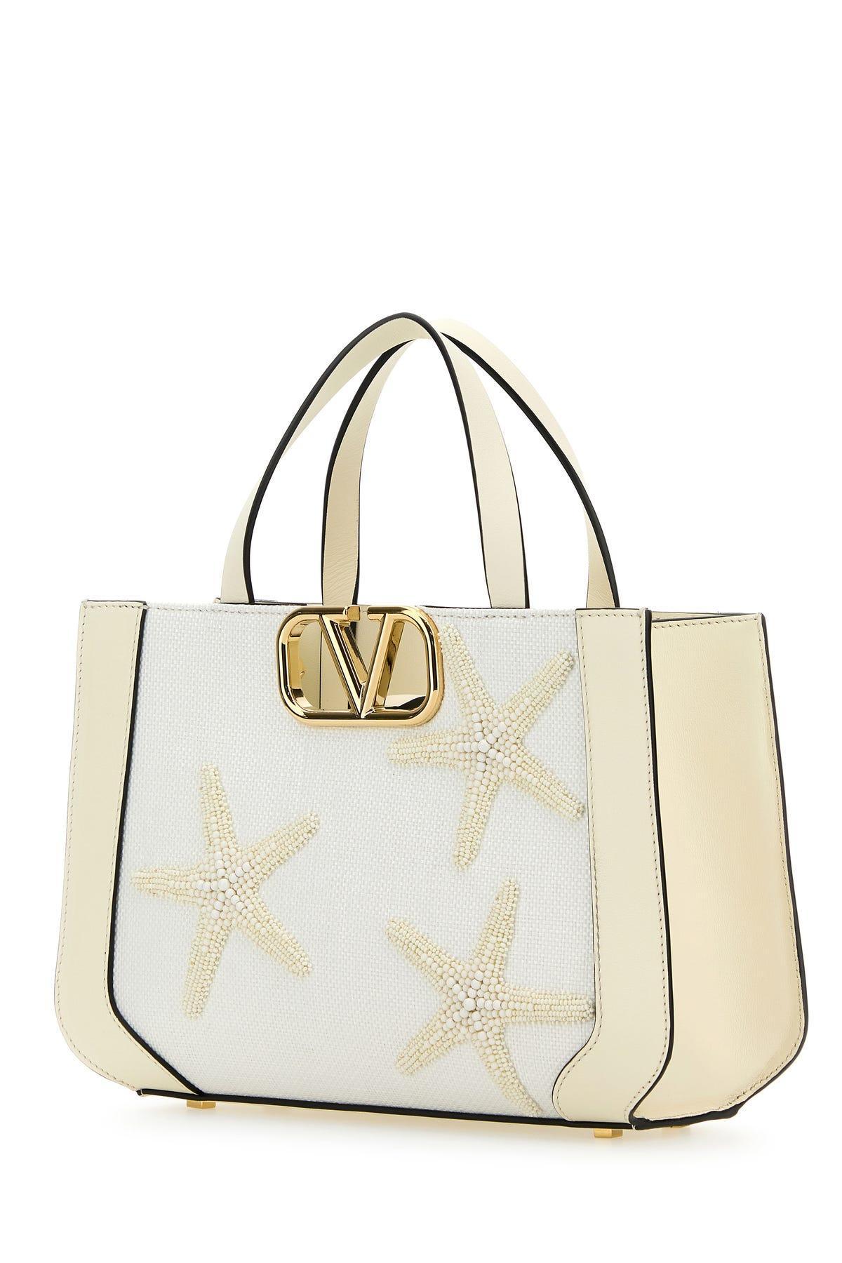 VALENTINO GARAVANI Small Tote Escape-tu Nd  Female In Ivory Product Image