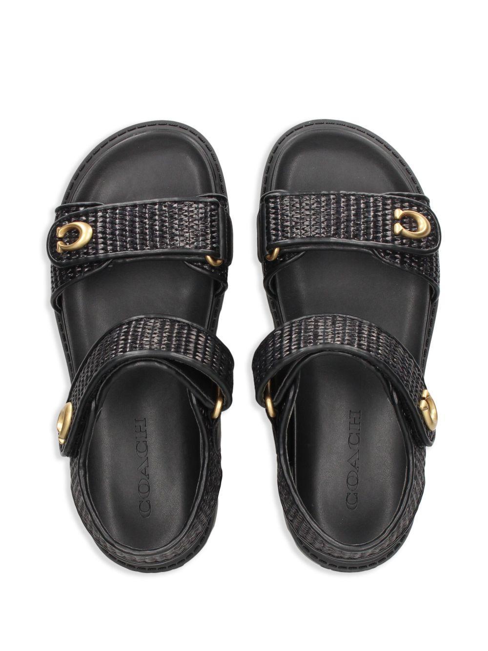Brynn textured-strap sandals Product Image