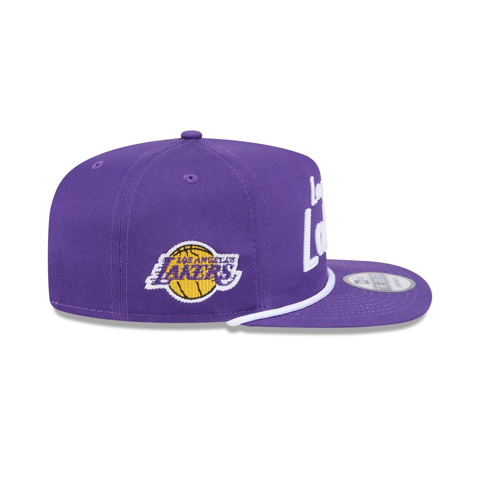 Los Angeles Lakers Team Text Golfer Hat Male Product Image