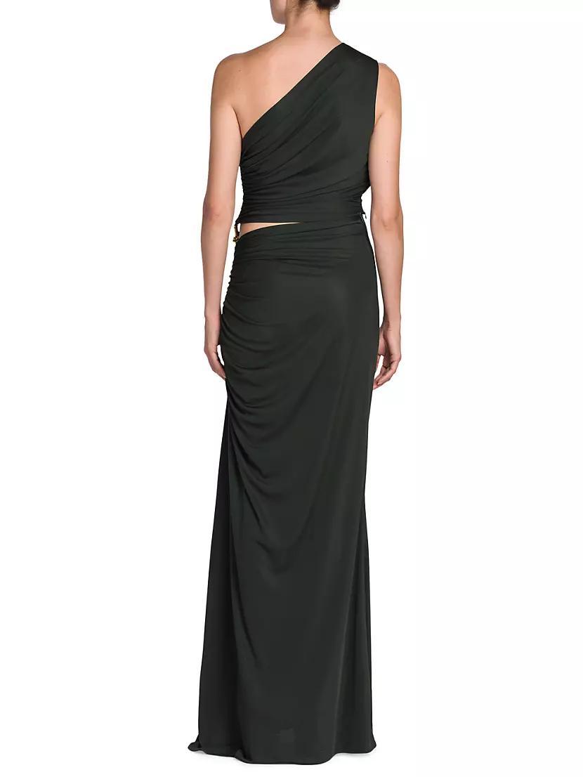 Knotted One-Shoulder Gown Product Image