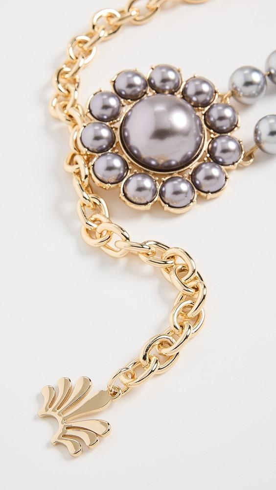 Lele Sadoughi Clementine Pearl Charm Belt | Shopbop Product Image