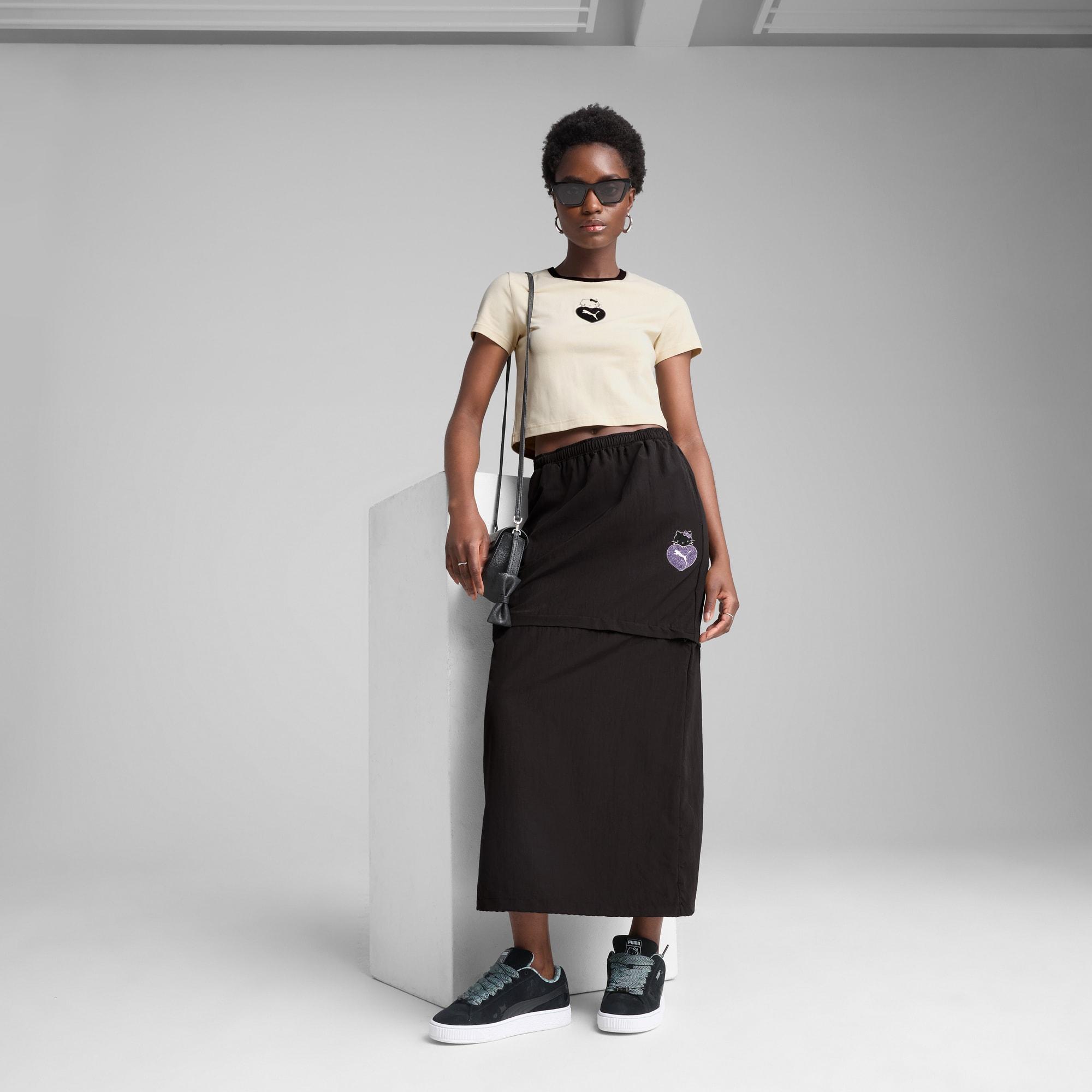 PUMA x HELLO KITTYÂ® AND FRIENDS Women's Graphic Baby T-Shirt Product Image