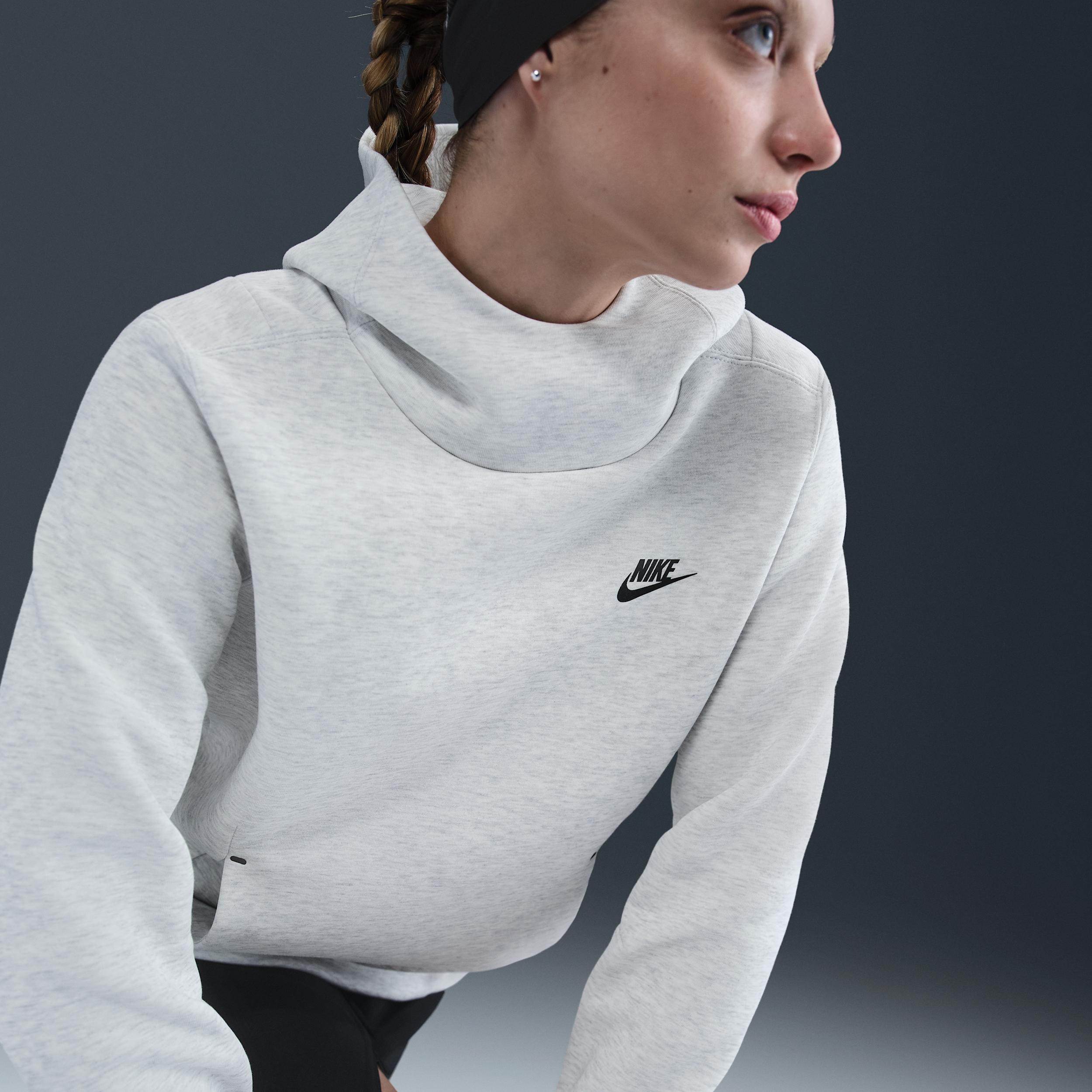 Womens Nike Sportswear Tech Fleece Hoodie | HV2447-013 Product Image