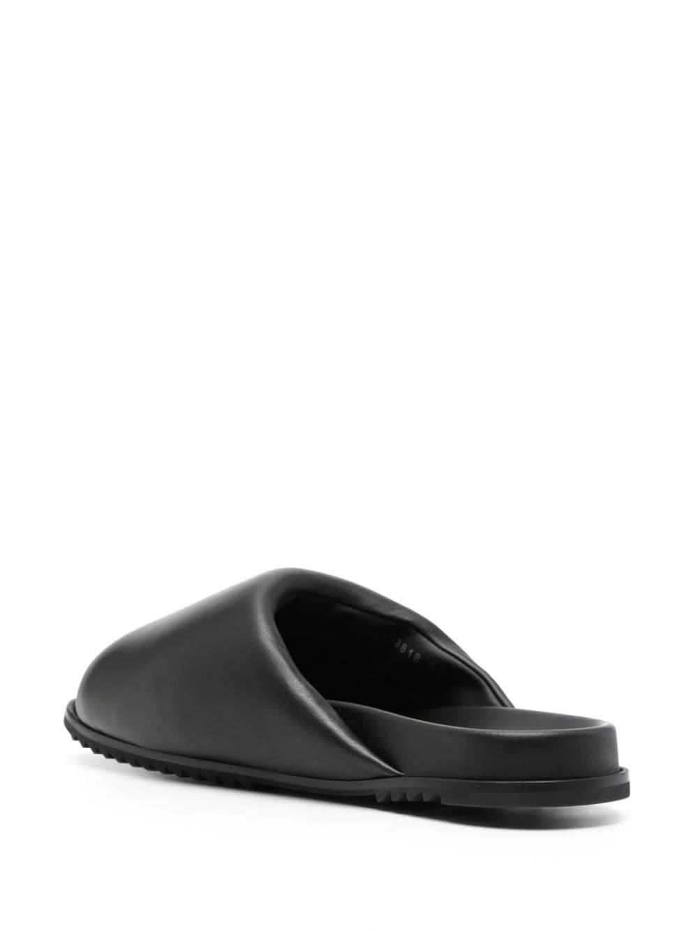 Granolas Padded Slides In Black Product Image