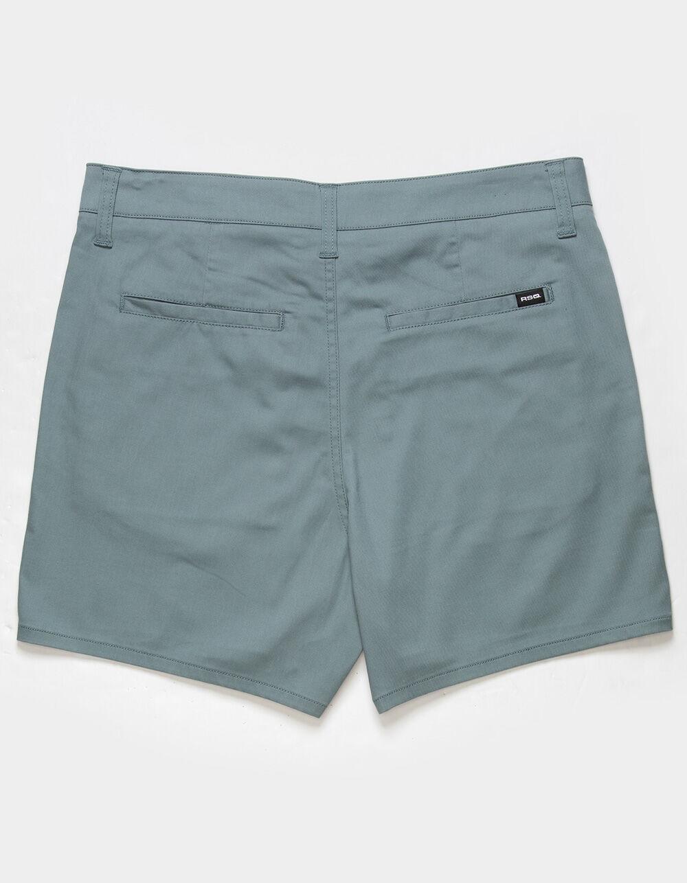 RSQ Mens Shorter 5'' Chino Shorts - STORM BLUE Product Image