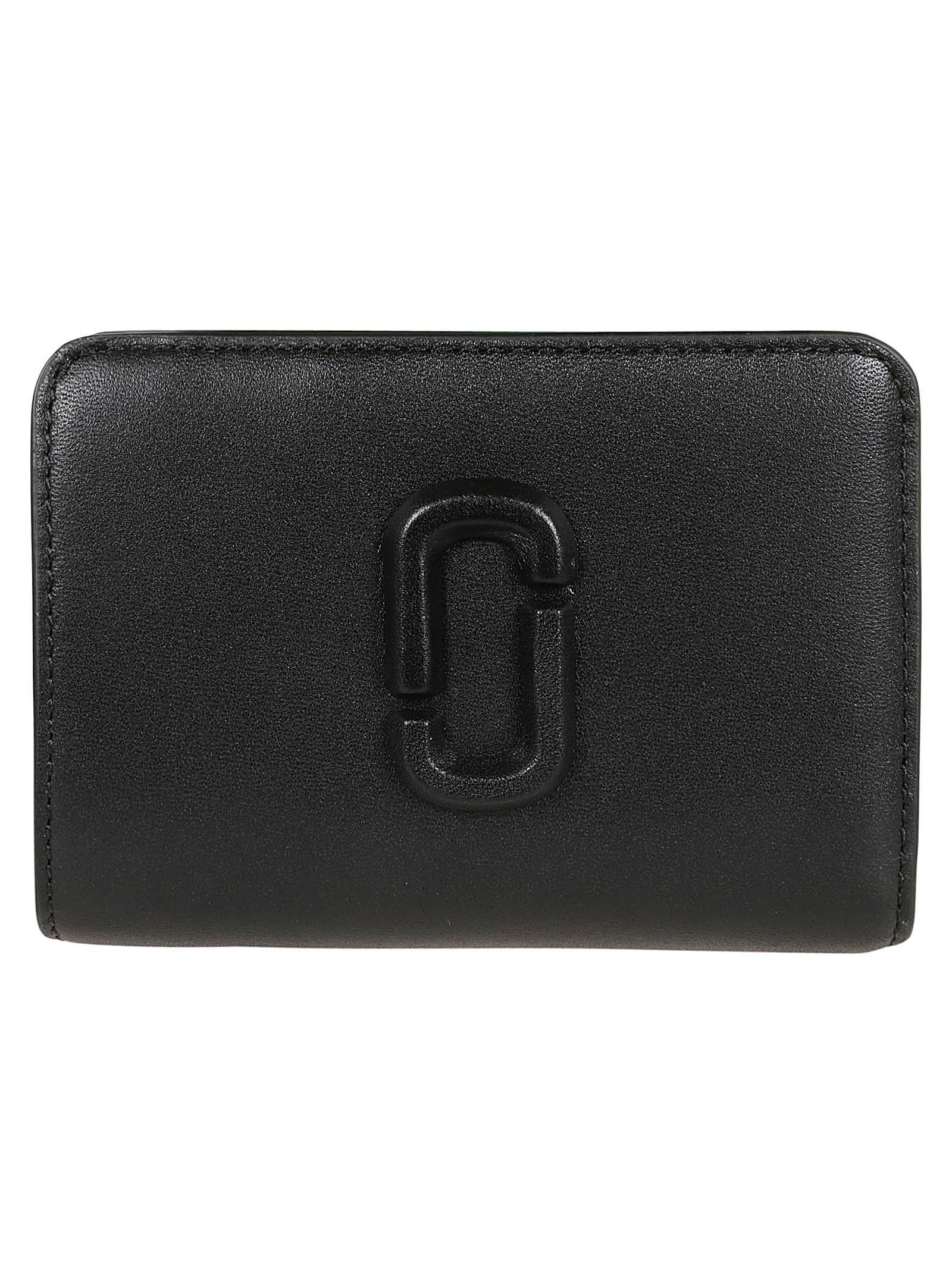 MARC JACOBS The Mini Compact Wallet In Black Product Image