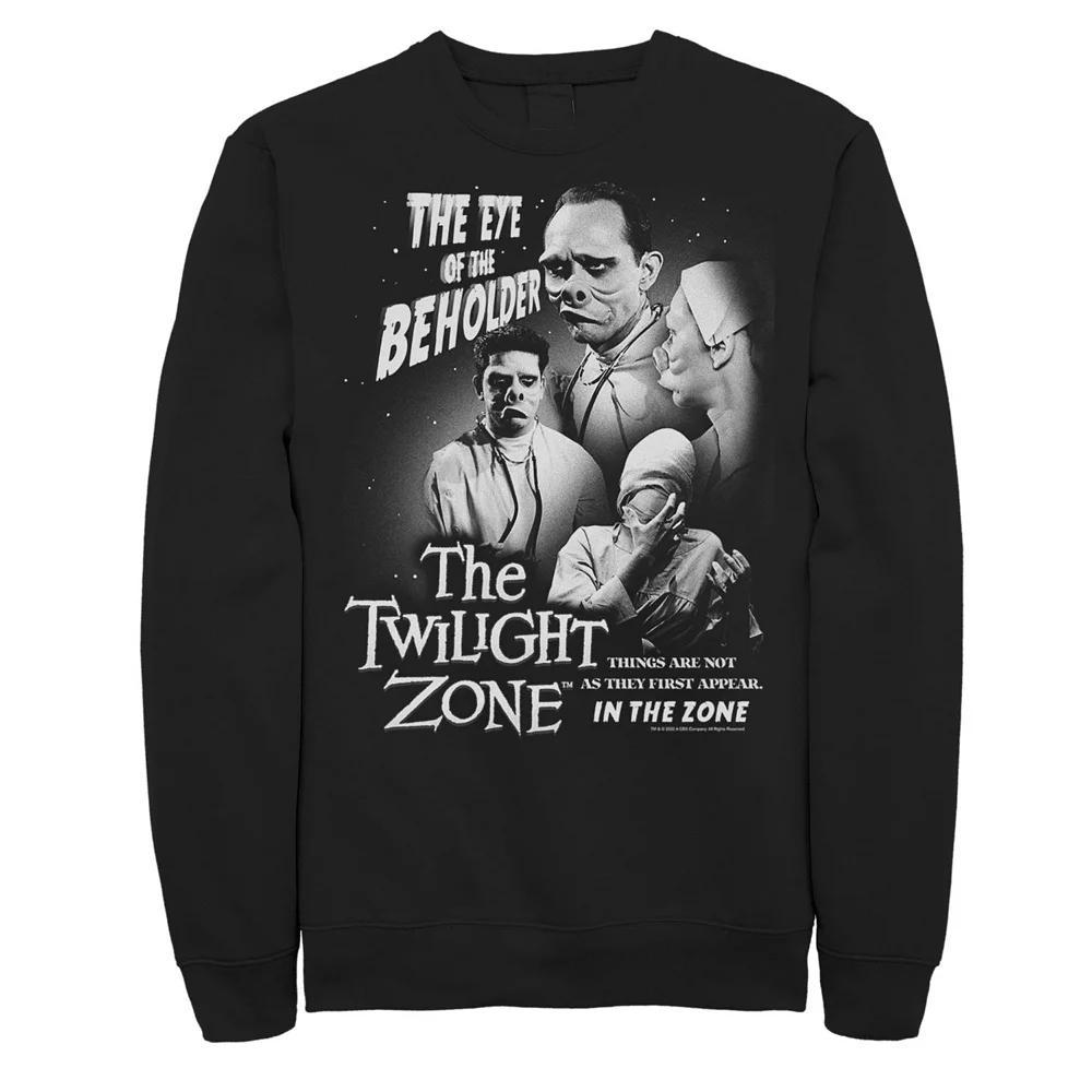 Men's The Twilight Zone Things Are Not As They Appear Sweatshirt, Size: XXL, Black Product Image