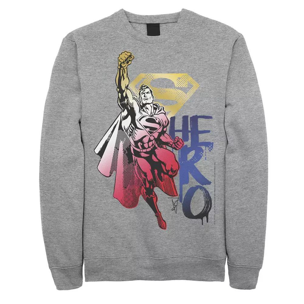 Men's DC Comics Superman Artsy Hero Sweatshirt,  Product Image