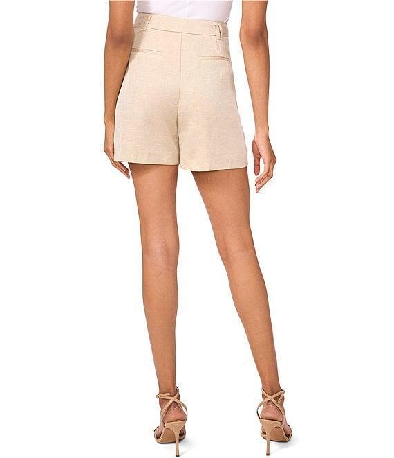 Vince Camuto Twill Pleated Shorts Product Image