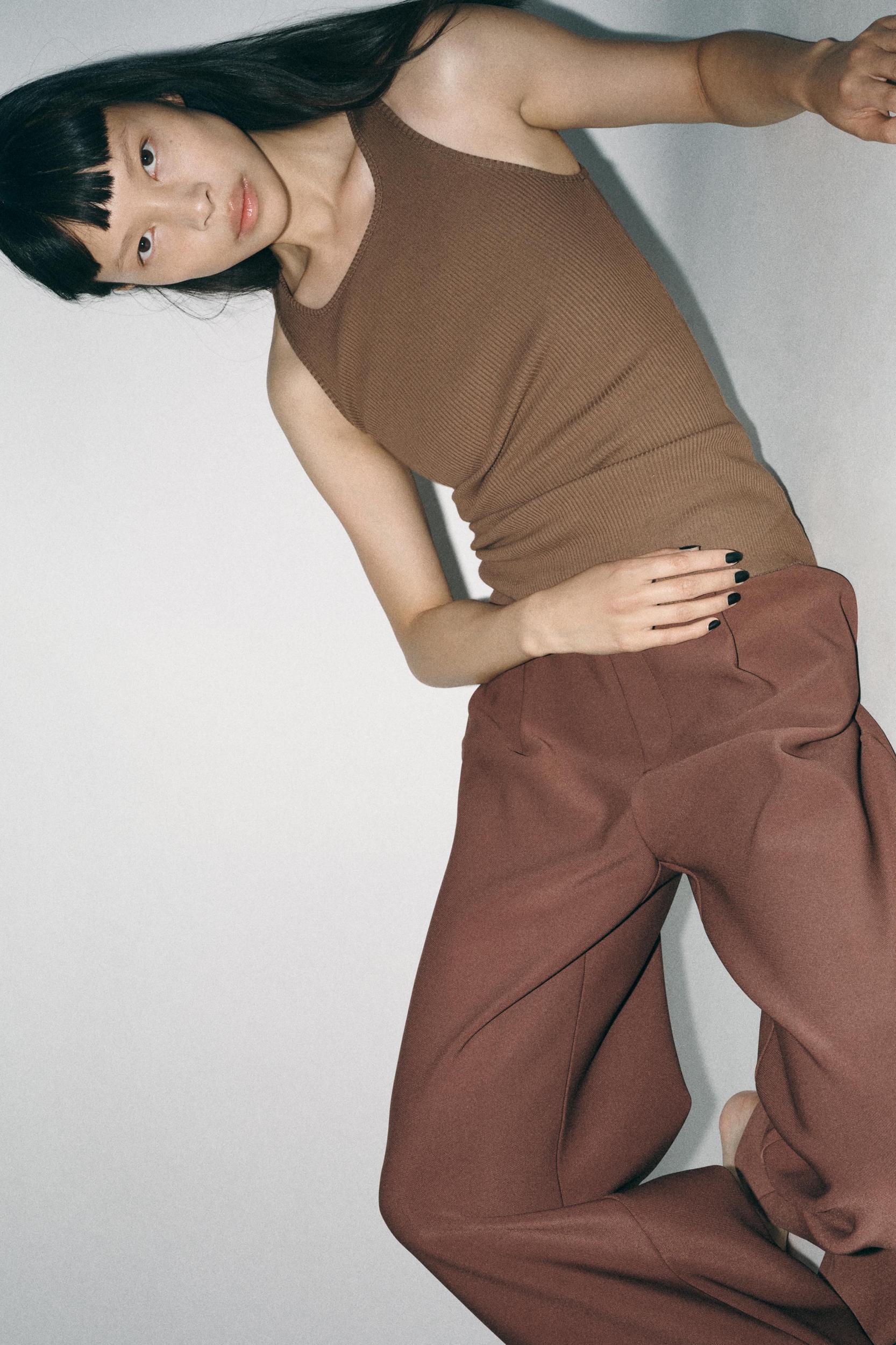 STRAPPY RIB TOP Product Image