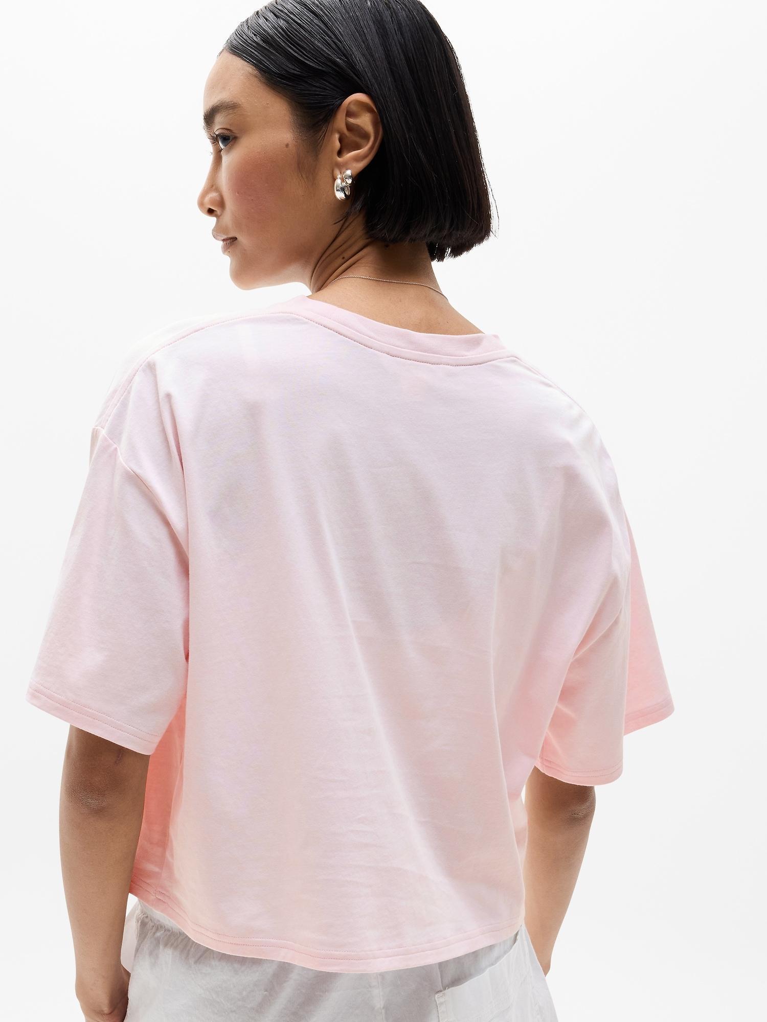 True Cotton Crop Tee Product Image