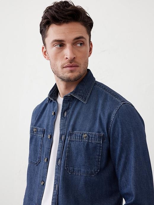 Authentic Indigo Shirt Product Image