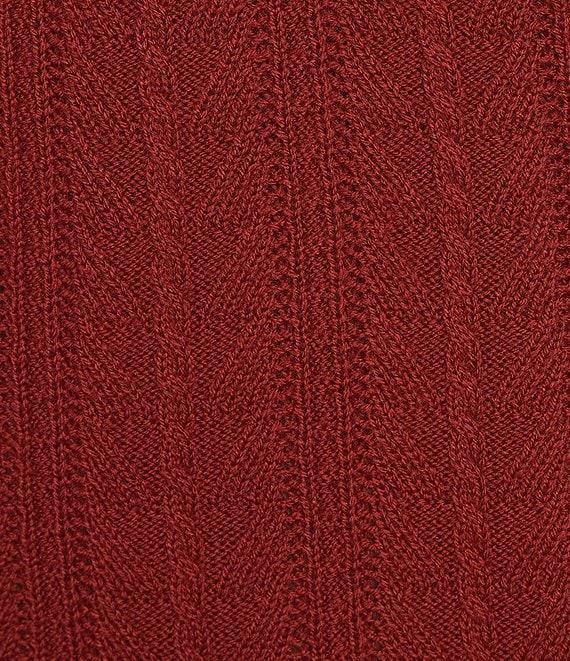 Murano Performance Textured Long Sleeve Turtleneck Sweater Product Image