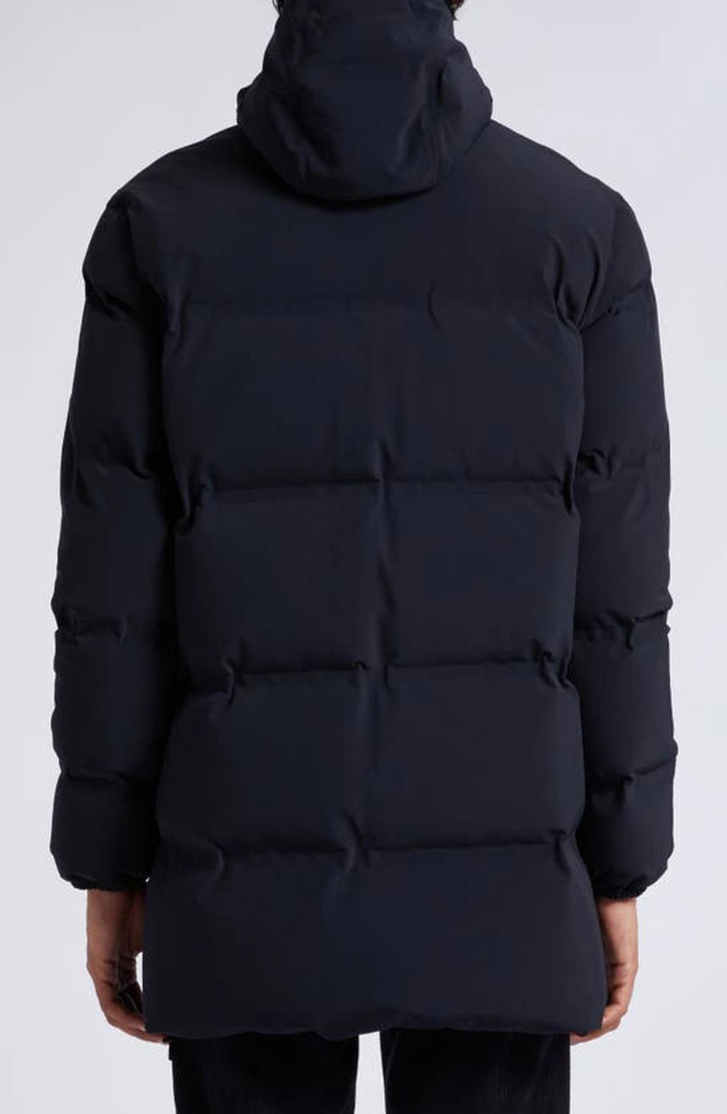 HERNO High Neck Down Jacket In Blue Product Image