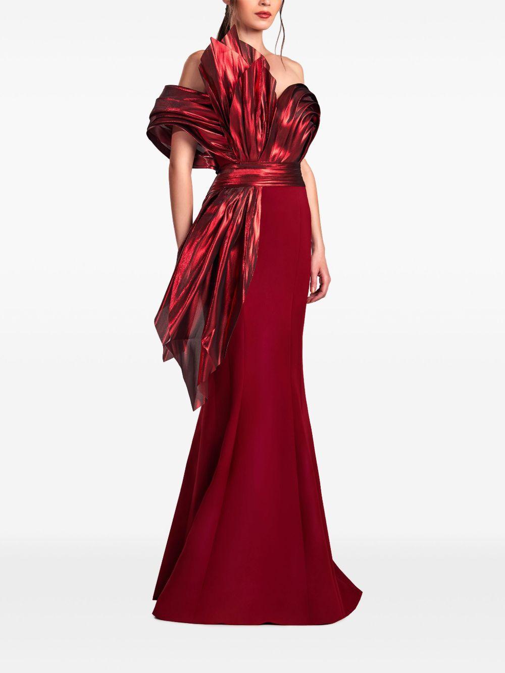 asymmetric gown Product Image