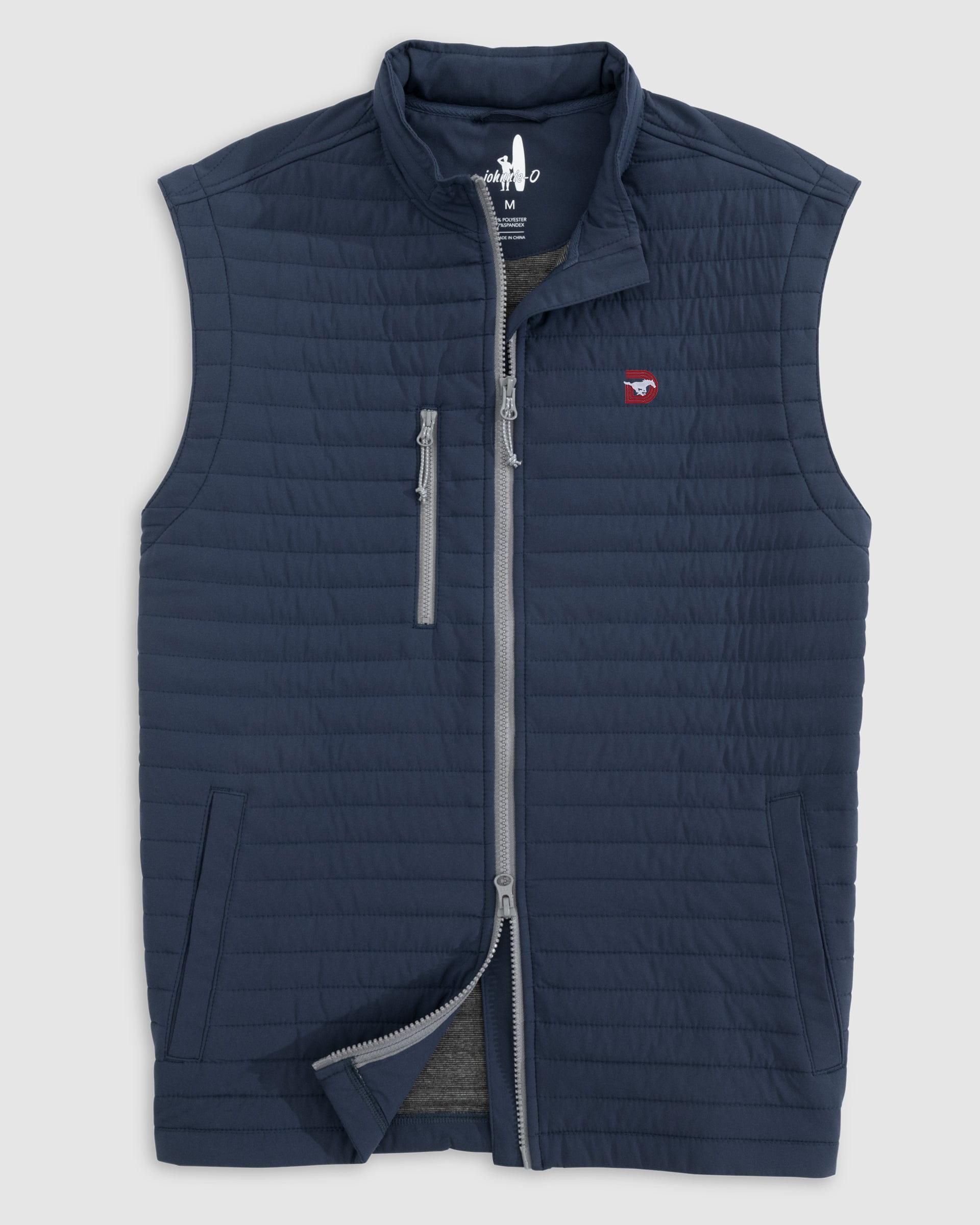 Gonzaga Crosswind Quilted Performance Vest Male Product Image