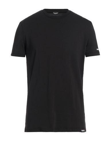 DSQUARED2 Man Undershirt Black Size Xs Cotton, Elastane Product Image