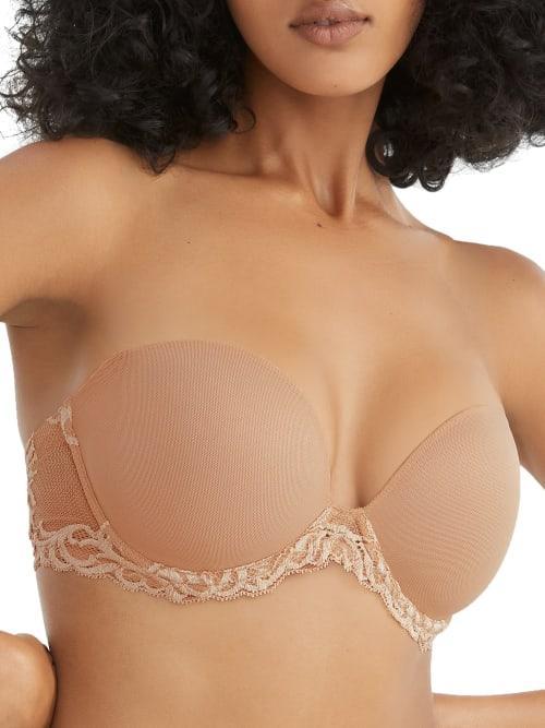 Feathers Strapless Plunge Bra Product Image