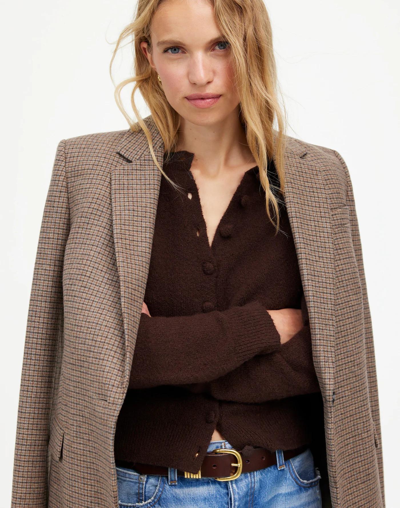 Cotton-Blend Cardigan Product Image