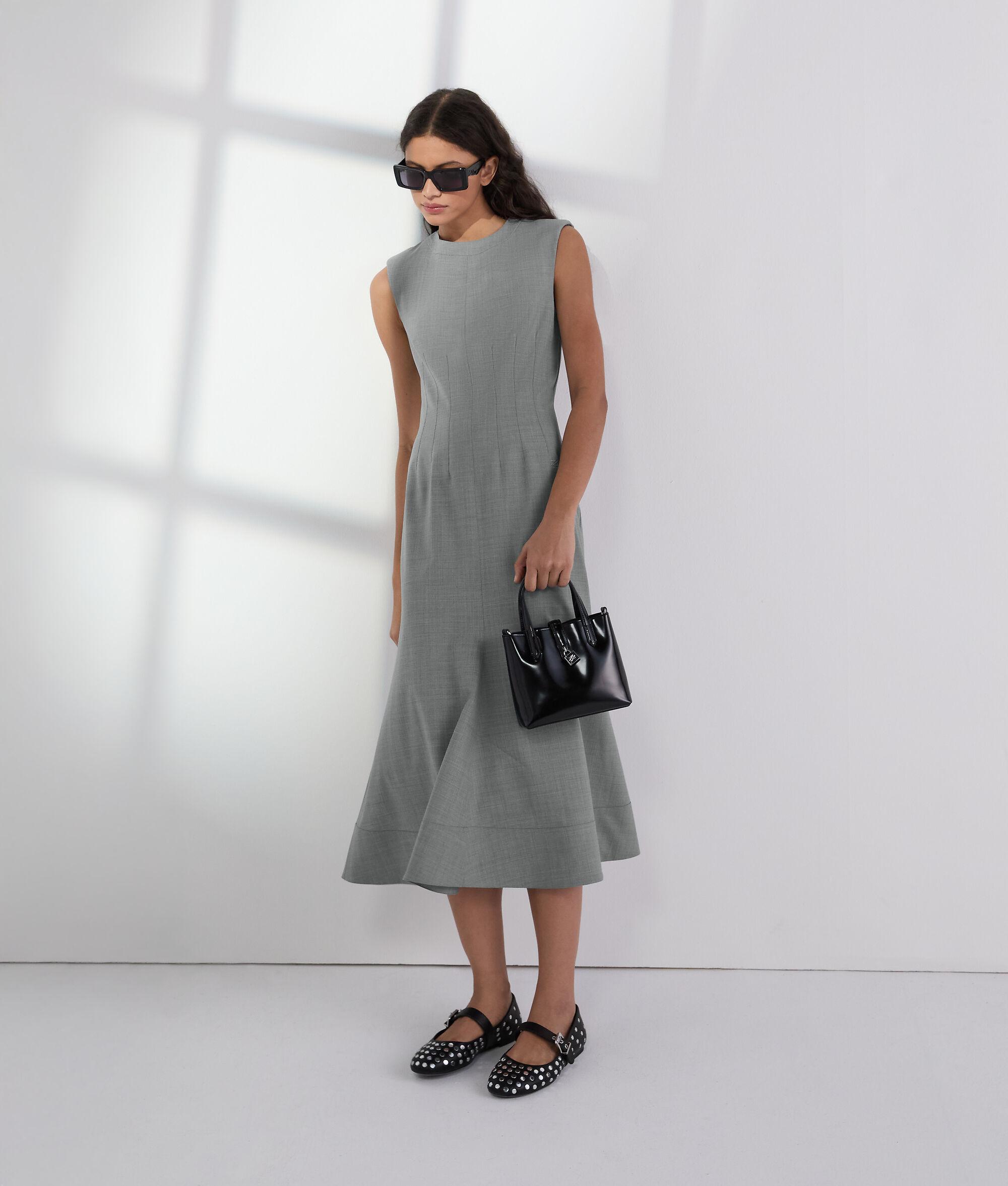 TAILORED WOOL-BLEND DRESS Product Image