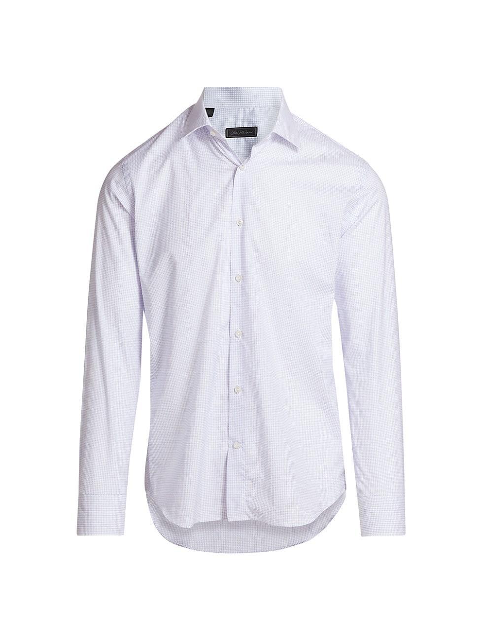 Mens COLLECTION Mini Grid Dress Shirt Product Image
