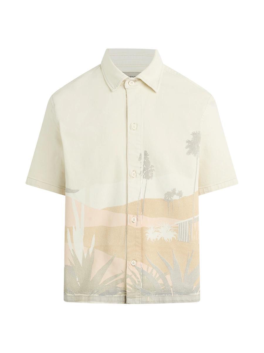 Mens Desert Graphic Short-Sleeve Shirt Product Image