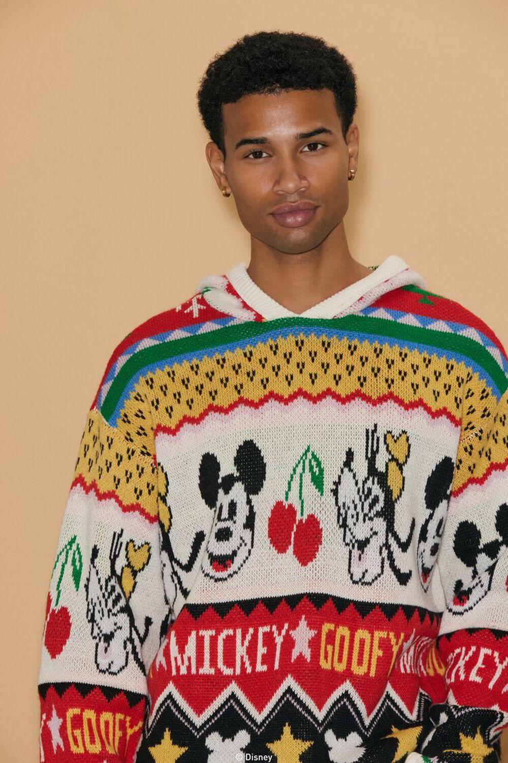 Disney Mickey & Goofy Hooded Sweater | Forever 21 Product Image