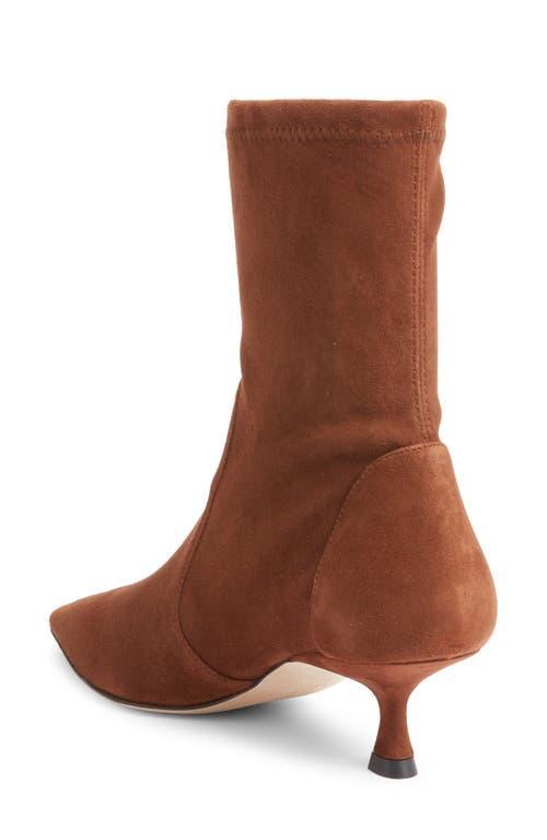 STUART WEITZMAN Naomi 50 Bootie In Deep Coffee Product Image